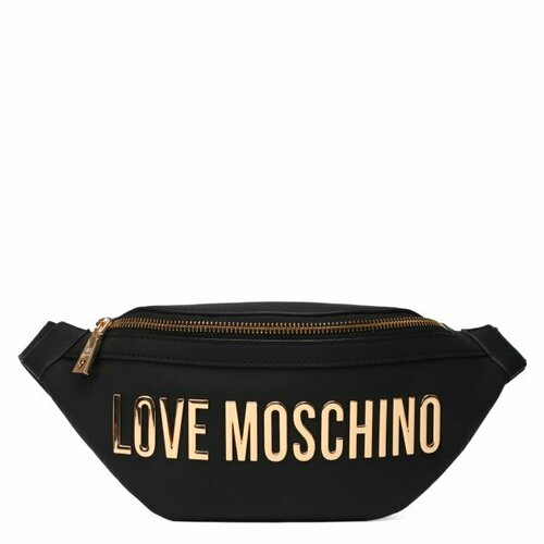 Сумка поясная LOVE MOSCHINO, черный сумка love moschino черный