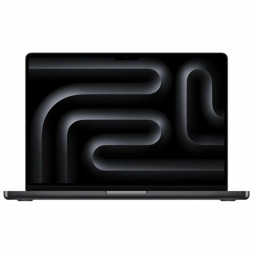 Ноутбук APPLE MacBook Pro 14 (2023) (Английская раскладка клавиатуры) Space Black MRX33 (Apple M3 Pro/18432Mb/512Gb SSD/Wi-Fi/Bluetooth/Cam/14/3024x1964/Mac OS)