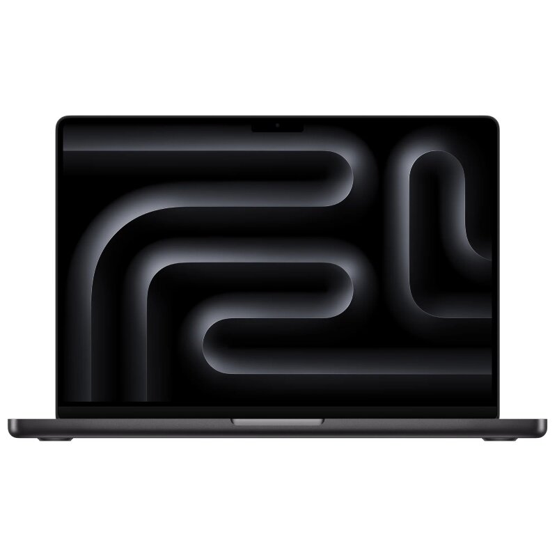 APPLE MacBook Pro 14 (2023) (Английская раскладка клавиатуры) Space Black MRX33B/A / MRX33LL/A / MRX33ZP/A (Apple M3 Pro/18432Mb/512Gb SSD/Wi-Fi/Bluetooth/Cam/14/3024x1964/Mac OS)
