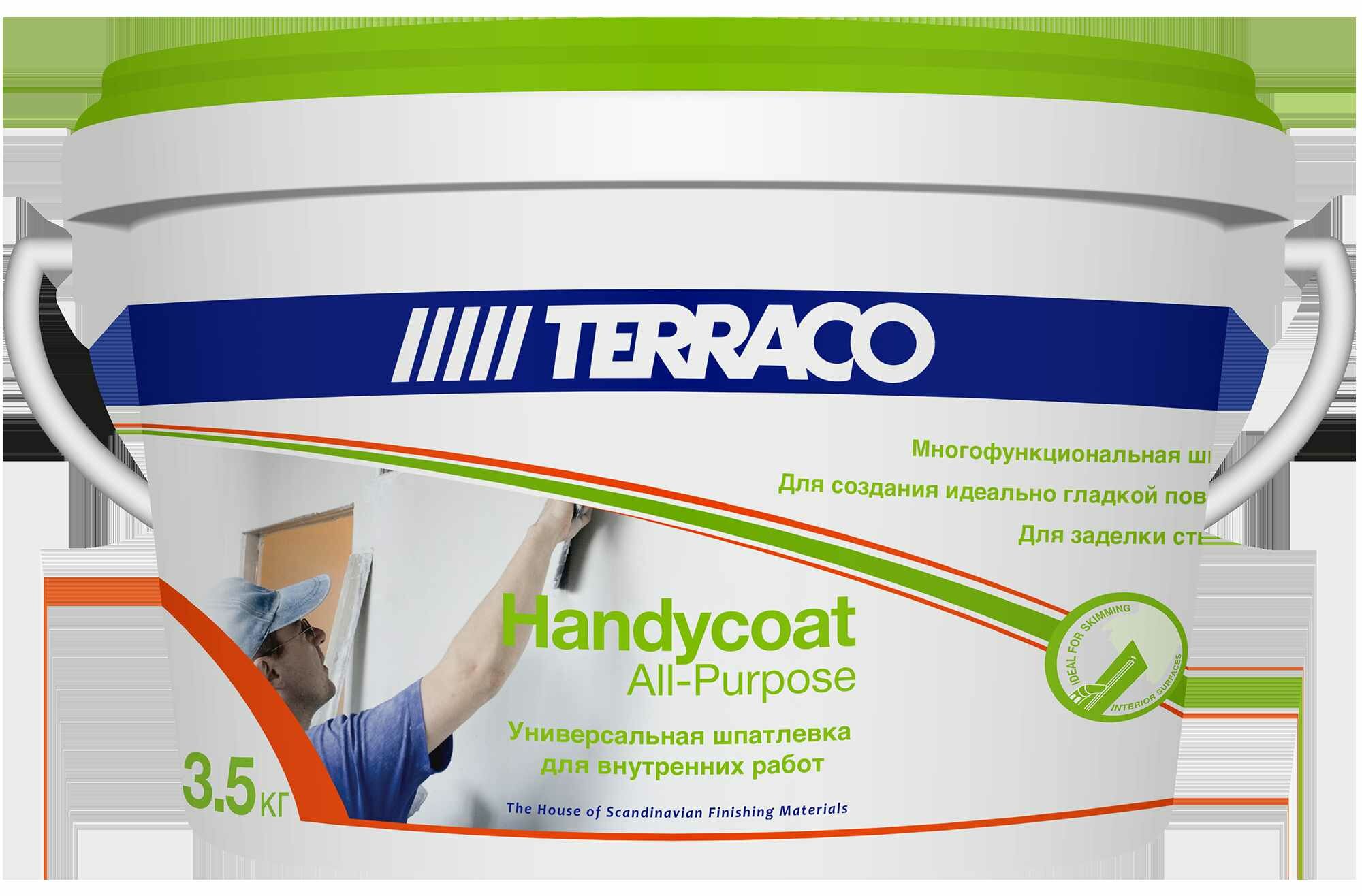 Шпатлёвка универсальная Terraco Handycoat All-Purpose 3.5 кг