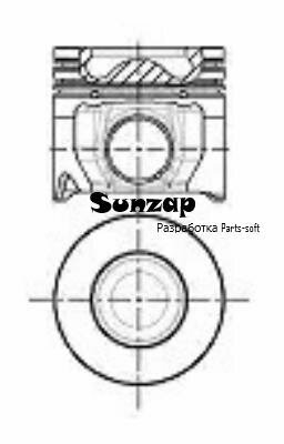 Поршень Dm.75.00x2.5x1.95x2.0 +0.50 Цена За 1 Шт Ford Duratorg 1.6 Tdci, Psa Dv6c, Volvo D4162t NURAL арт. 87-433607-00