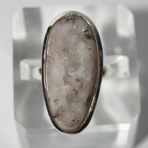 Кольцо True Stones, кварц, размер 17, белый