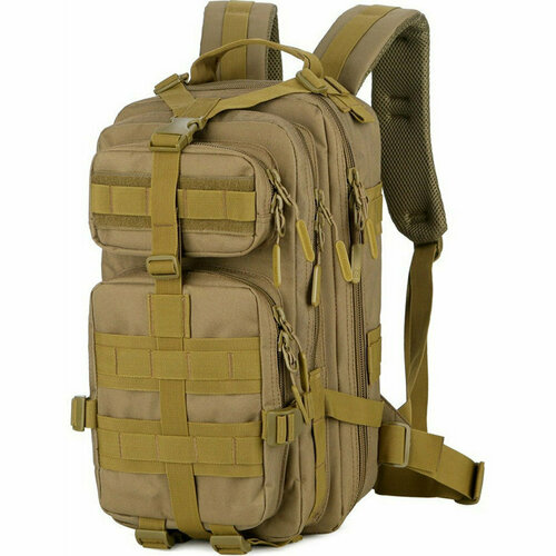 Тактический военный рюкзак 25 литров BK-5043/Туристический рюкзак/Походный/Песок