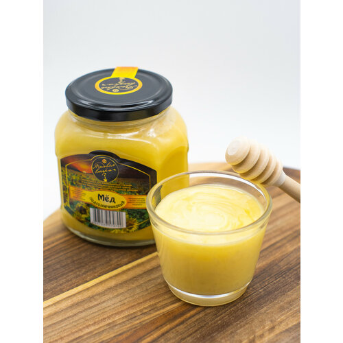 Мёд натуральный Подсолнечниковый 500 гр.