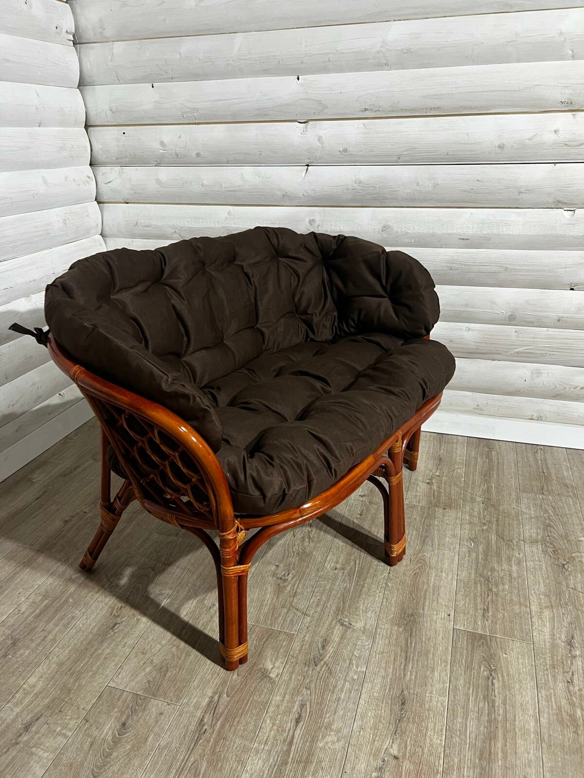 Подушка для дивана Багама цвет коричневый