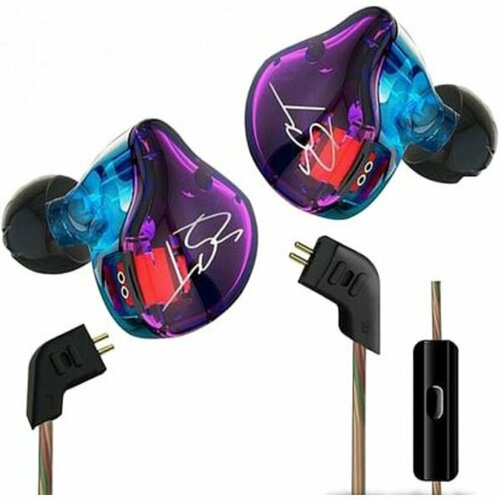 Наушники KZ Acoustics ZST с микрофоном разноцветный 1860₽