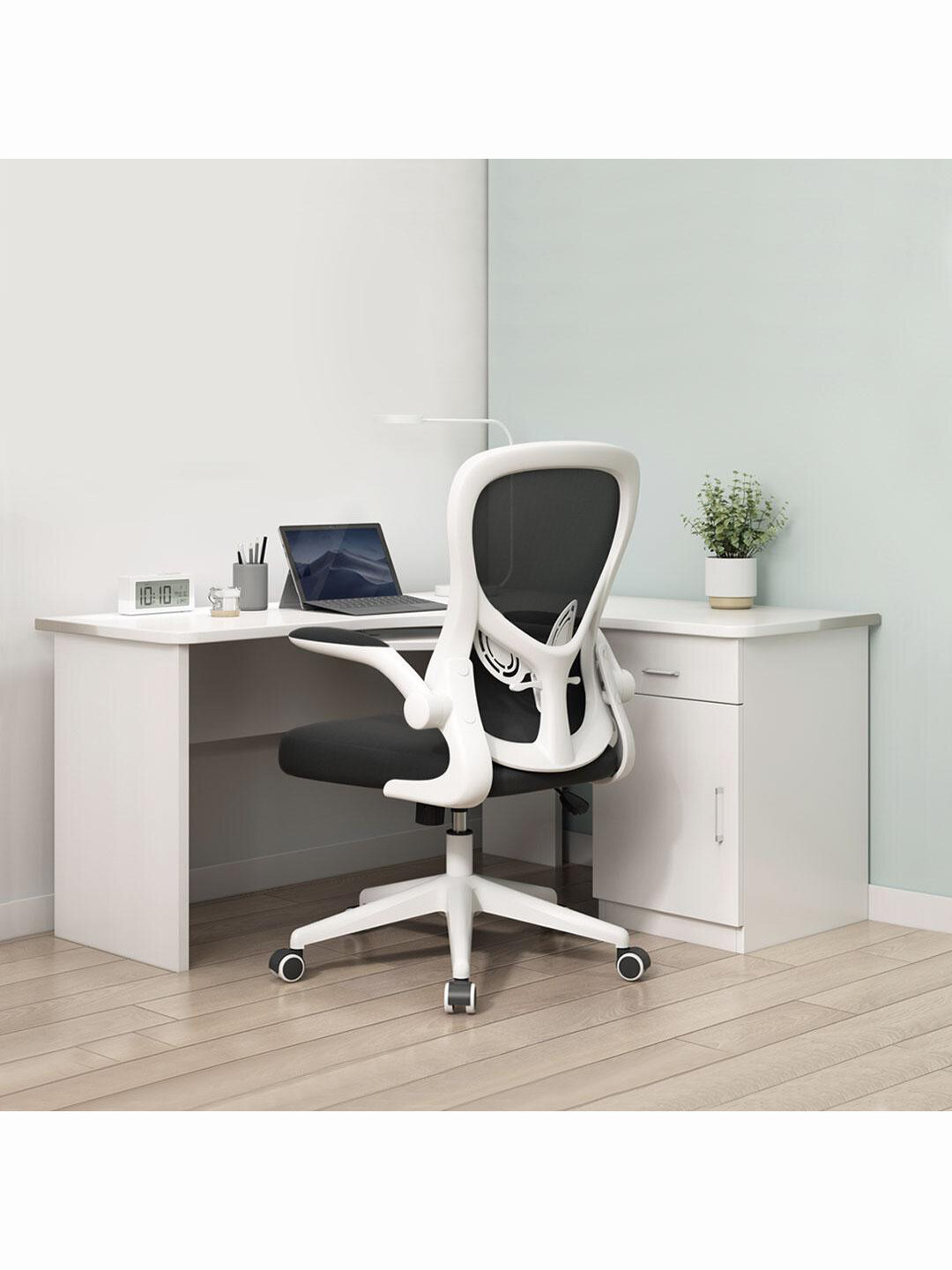 Столы И Стулья Для Детей Xiaomi Офисное кресло Xiaomi HBADA Office Chair Backrest Comfortable Standard Edition J3 White (HDNY163WM)