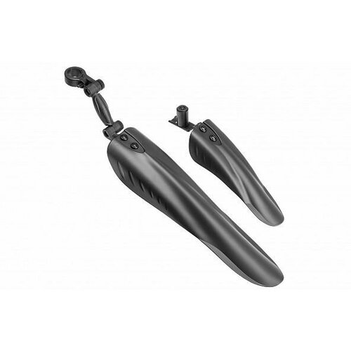Крылья для велосипеда 24 STELS XH-B101 пластиковые чёрные, в индивидуальной упаковке VELOSALE (item:030)