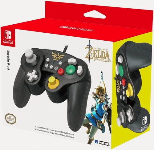 Изображение товара Геймпад для Nintendo Switch Super Smash Bros Zelda (NSW-108U) HORI
