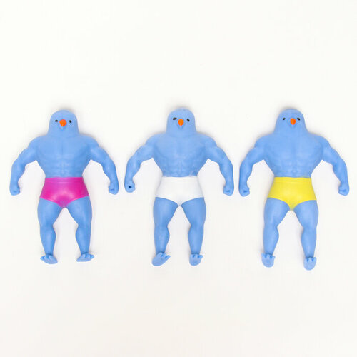 Мялка Утка атлет с песком цвета микс 388₽