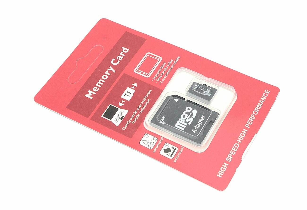 Карта памяти microSD Dr. Memory 64Гб CS10