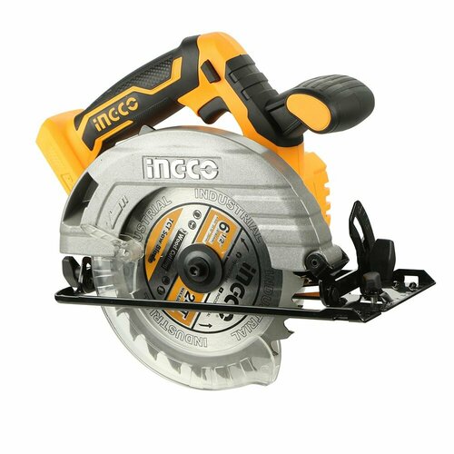 Циркулярная пила аккумуляторная INGCO CSLI1651 20 В 165 мм без АКБ и ЗУ 23914₽