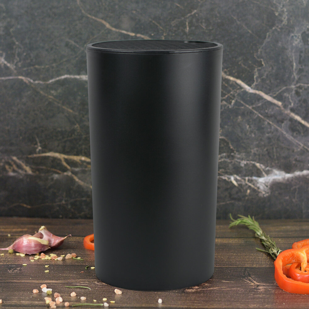 Подставка для ножей и ножниц кухонных HANSFELD / органайзер для ножей / держатель для ножей