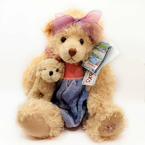 Мягкая игрушка Settler Bears Медведица Олимпия и собачка Бес. 35 см Австралия