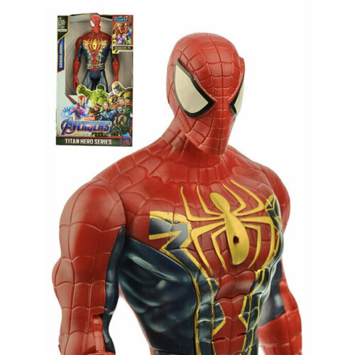 Игрушка для мальчика Мстители Человек-паук, Spider-Man, 30 см. игровая фигурка человек паук в черном костюме 30 см мстители