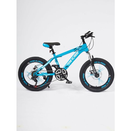 Горный детский велосипед Team Klasse F-5-B, голубой, диаметр колес 20 дюймов