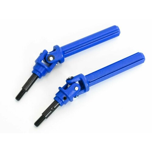 Карданные привода передние для Remo Hobby MMAX, EX3 1/10, тюнинг, синие RP1955-BLUE карданные привода внутренние для remo hobby mmax ex3 1 10 тюнинг синие rp1956 blue