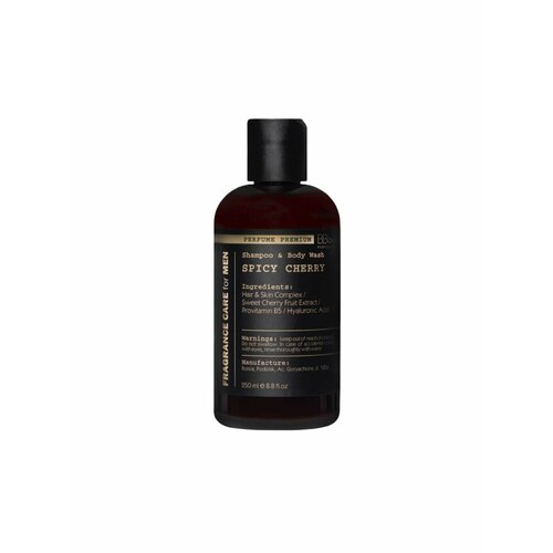 Парфюмированный шампунь SPICY CHERRY 250мл minus 417 body shampoo for men мужской шампунь для тела 2 в 1 250 мл