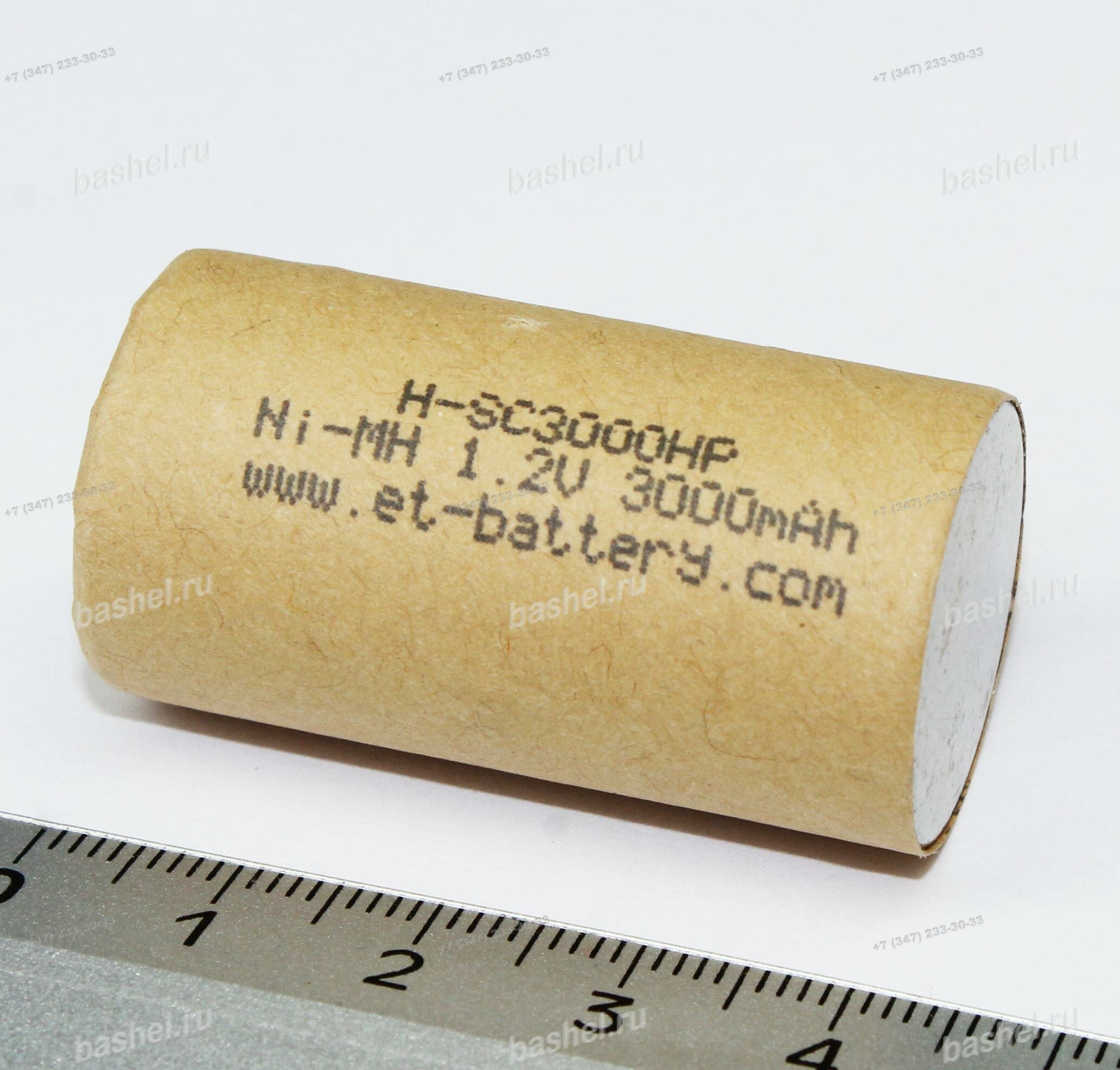 Аккумулятор H-SC3000HP (в картоне) 1,2В, 3000mAh NiMH (23/43)