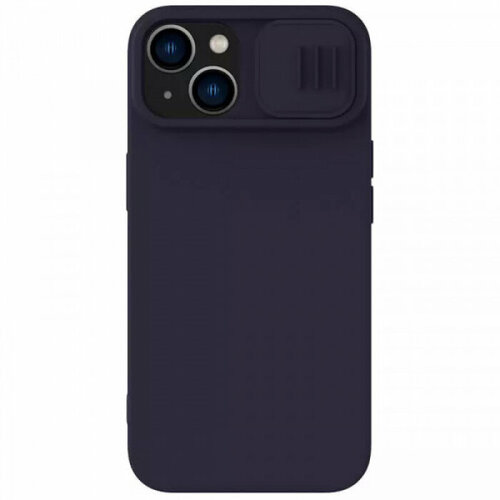 Nillkin CamShield Silky Magnetic Силиконовый чехол для магнитной зарядки с защитой камеры для iPhone 14