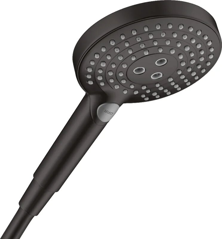 Ручной душ Hansgrohe Raindance Select S 26530670, черный матовый