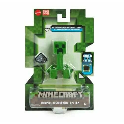 Фигурка Minecraft Creeper HMB20 фигурка minecraft damaged creeper hlb15