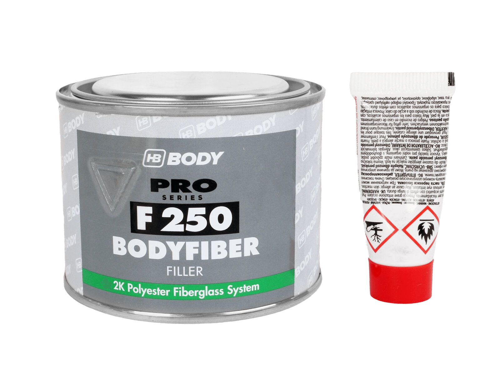 Шпатлевка BODY 250 со стекловолокном 250г