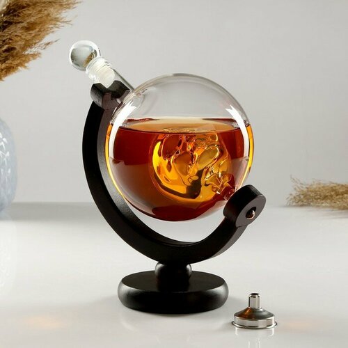 Штоф Череп на подставке 800 мл 18 х 125 х 19 см 4065₽