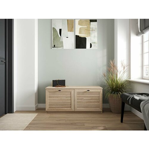Комод для обуви Канзас 2 110х48х45 Дуб сонома 15285₽