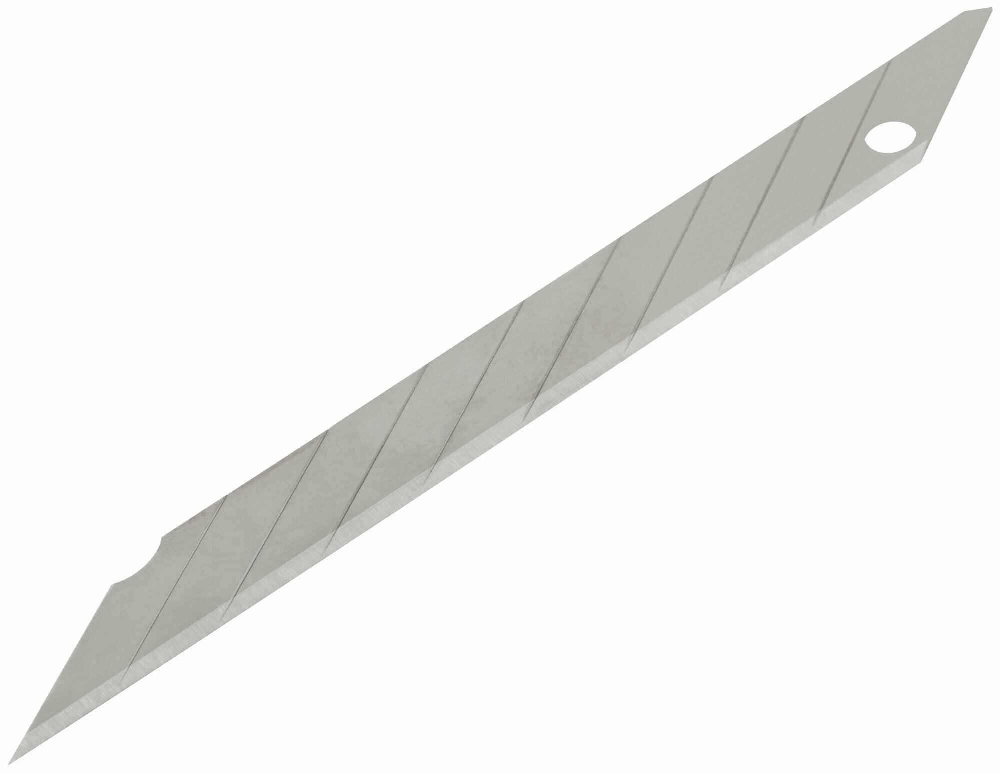 Лезвия для ножа технического 9 мм, 9 сегментов, угол 30 градусов (10 шт.)