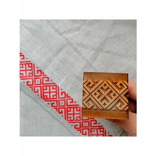 Деревянный штамп 012 5х35 см 340₽