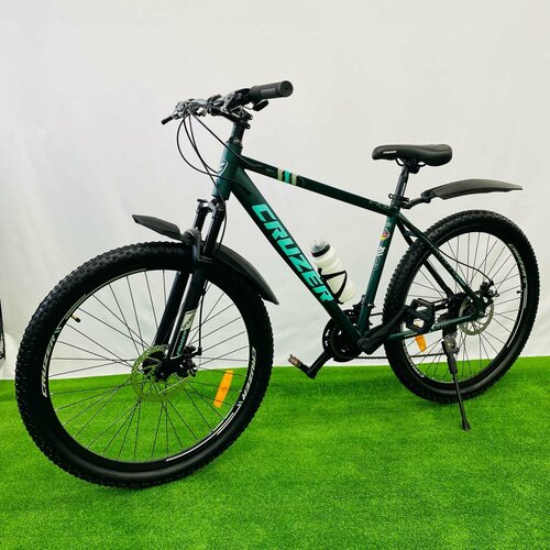 Велосипед горный CRUZER с рамой 19 и колесами 27 цвет - зеленый 2099000₽