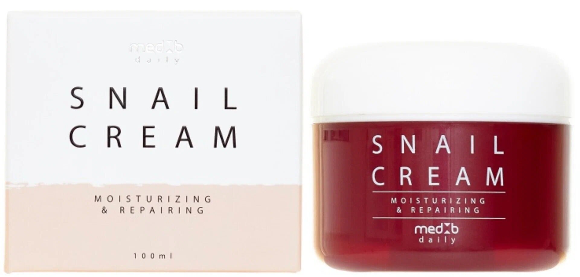 MEDB Daily Snail Cream Крем для лица с муцином улитки для ежедневного ухода 100мл