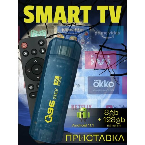Смарт TV Stick Q96 ТВ приставка 248000₽