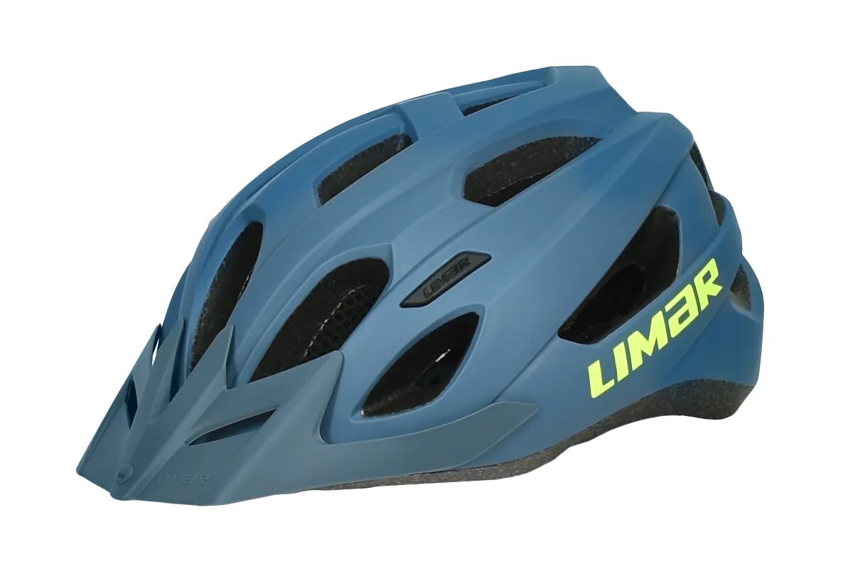 Велошлем Limar BERG-EM р. L(57-62), in-mould,19 вент. отв. голубой-стальной матовый,325гр