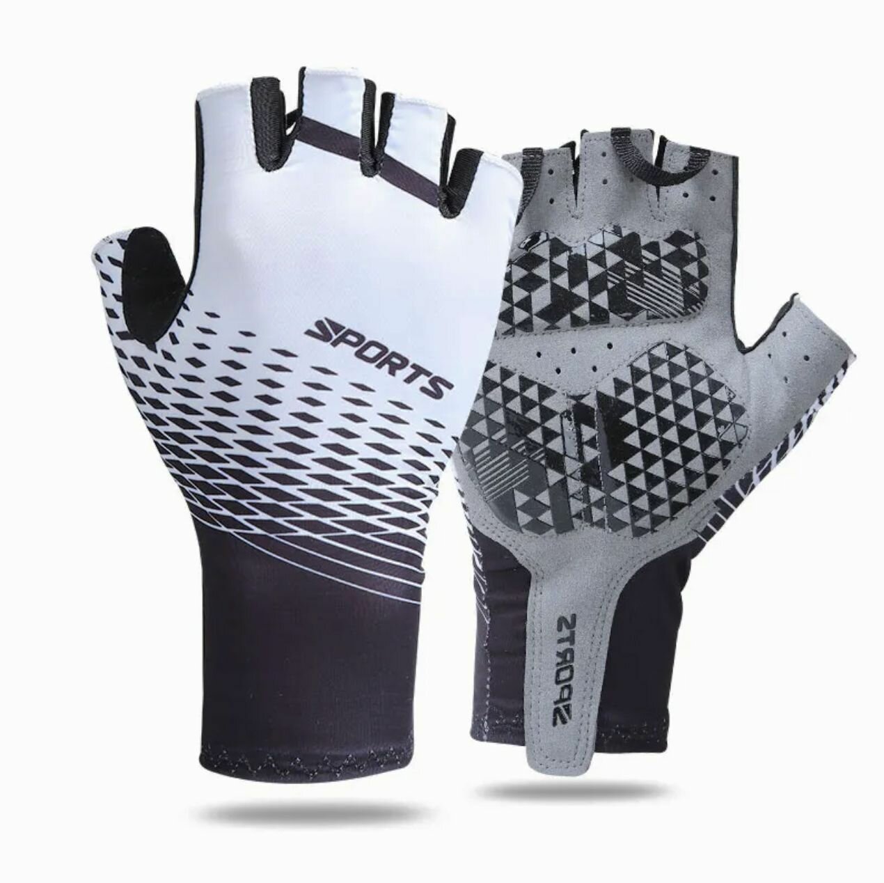 Перчатки велосипедные Performance Treyanch Glove черно-серые р. XL