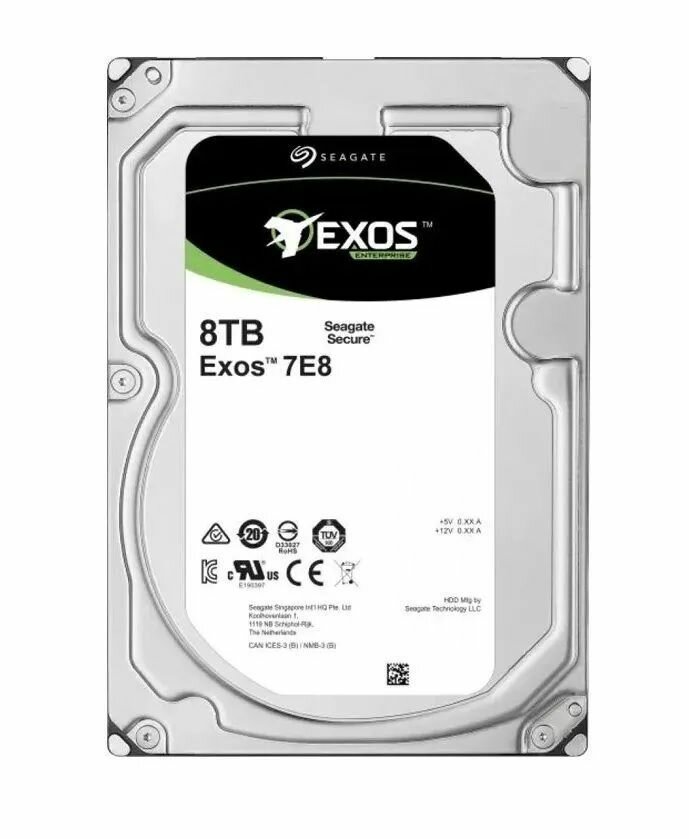 Жесткий диск для сервера Seagate Exos ST8000 NM0105 8 ТБ