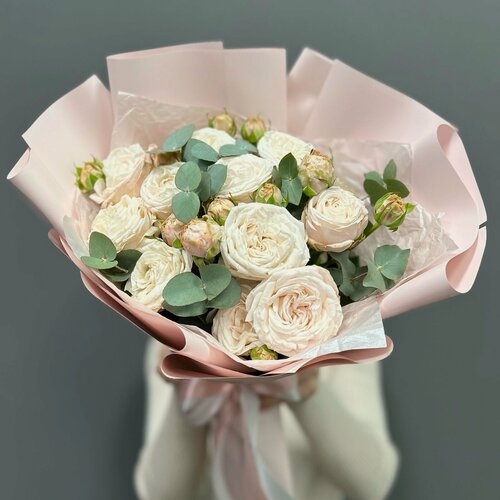 Изображение товара Букет-комплимент из пионовидных роз Бомбастик