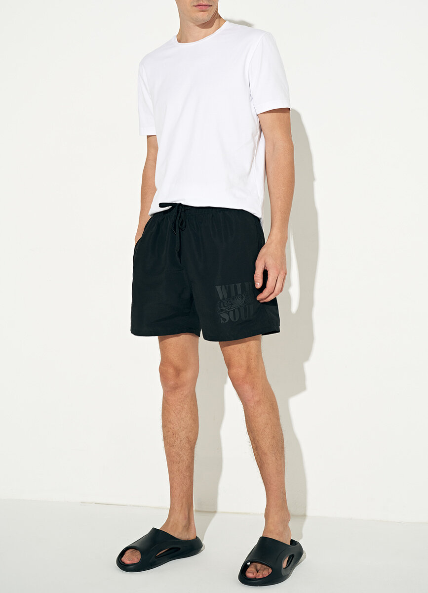 фото Шорты для плавания для мужчин FUNDAY, VQM695F16-99, черный, L (RU 50)