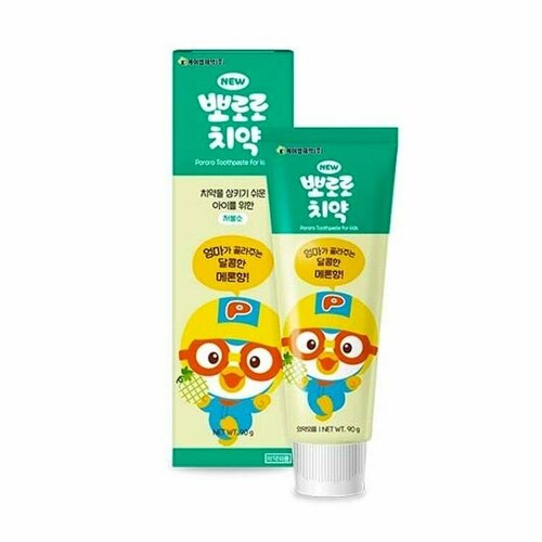 Pororo Детская зубная паста со вкусом дыни, 90 г