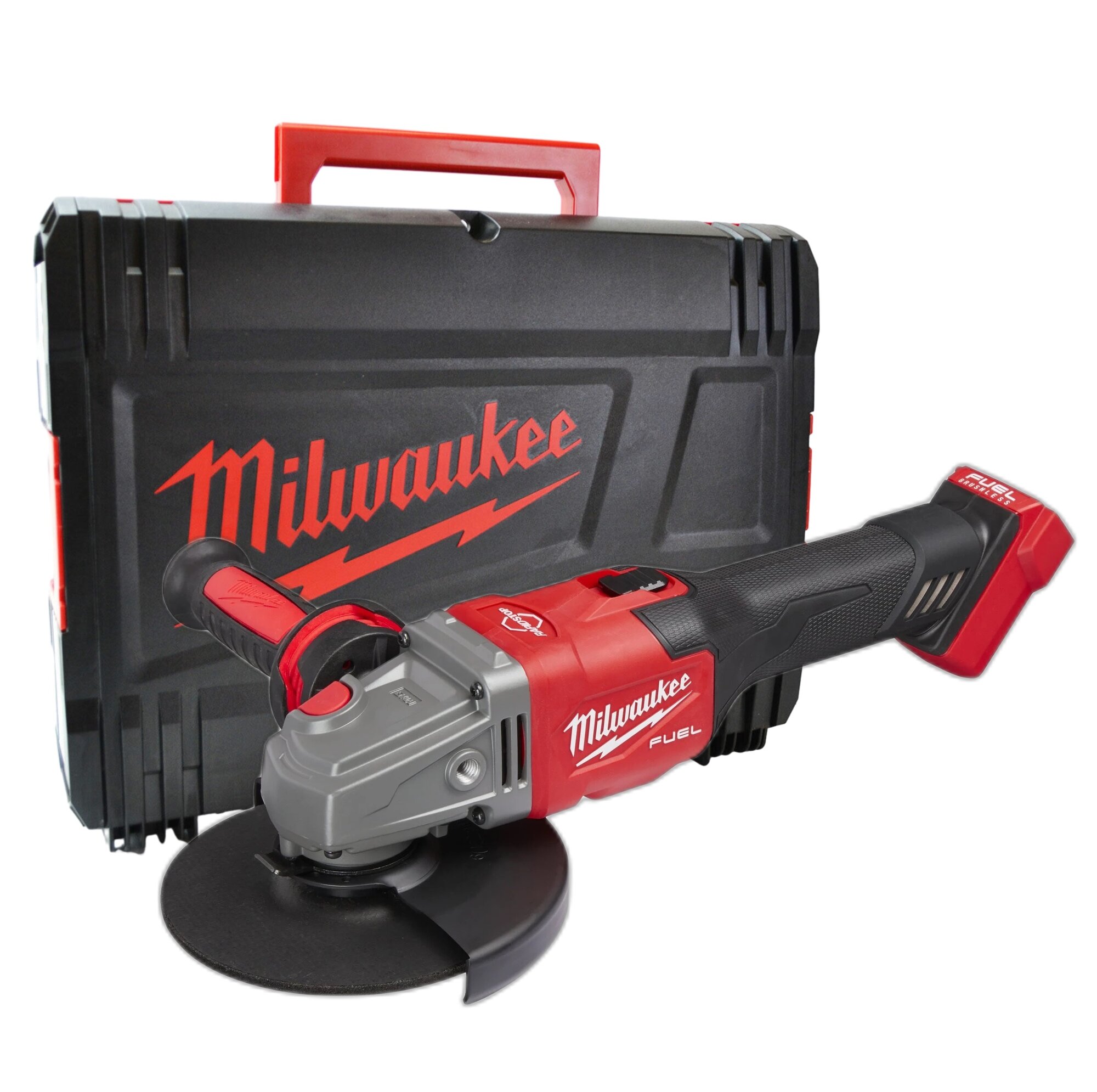 Аккумуляторная угловая шлифмашина Milwaukee M18 FHSAG125XB-0X, 18 В, 125 мм, 9000 об/мин, без АКБ и ЗУ, в кейсе, - фото №6