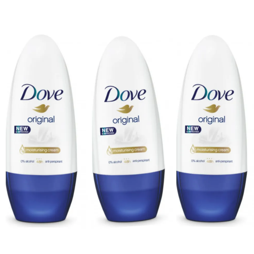 Dove Антиперспирант Original, 50 мл х 3 шт антиперспирант аэрозоль dove красота и уход original