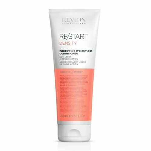 Revlon, RESTART DENSITY, WEIGHTLESS FORTIFYING , Укрепляющий невесомый кондиционер, 200 мл