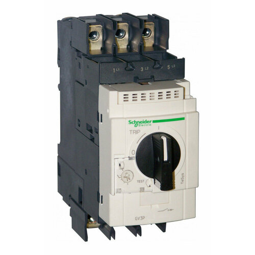 Силовой автомат для защиты двигателя Schneider Electric TeSys GV3 32А 3P, термомагнитный расцепитель