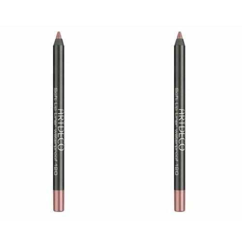 Карандаш для губ ARTDECO Soft Lip Liner Waterproof, водостойкий, тон 120, 1,2 гр, 2 шт