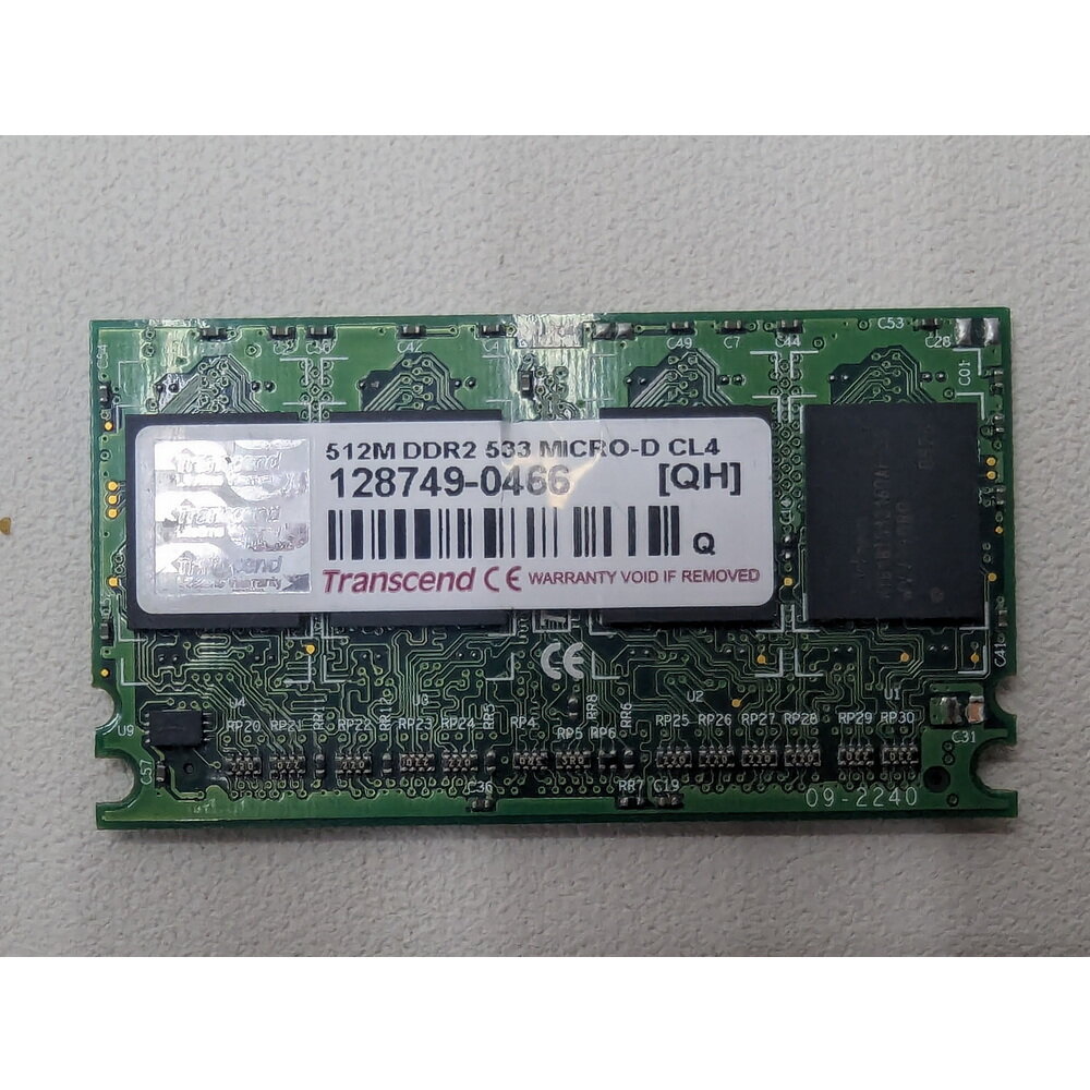 Модуль памяти 128749-0466, Transcend, DDR2, 512Mb, 4200