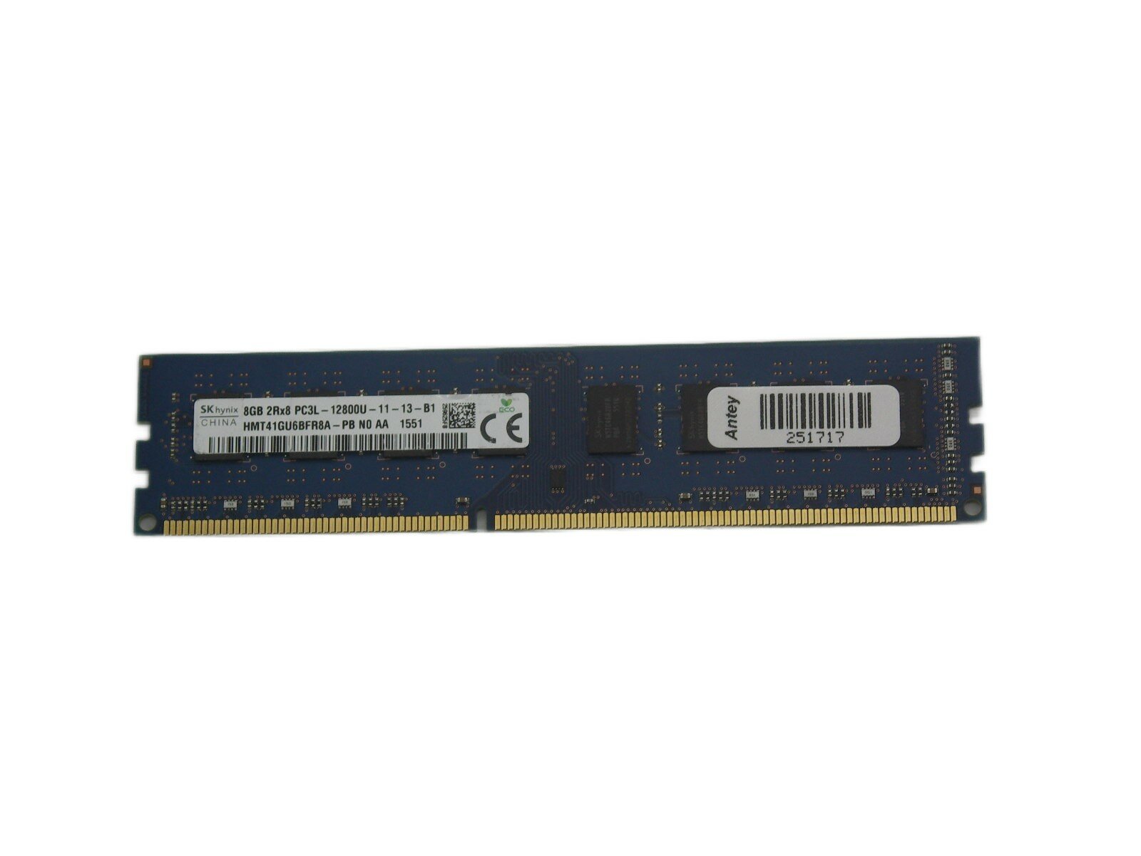 Модуль памяти DIMM DDR3L 8Gb 1600Mhz PC-12800 Hynix HMT41GU6BFR8A-PB