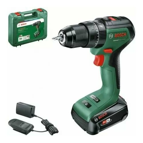 Дрель-шуруповерт Bosch UniversalImpact 18V-60 1 x 20 Ah L-Boxx 06039D7101 25890₽