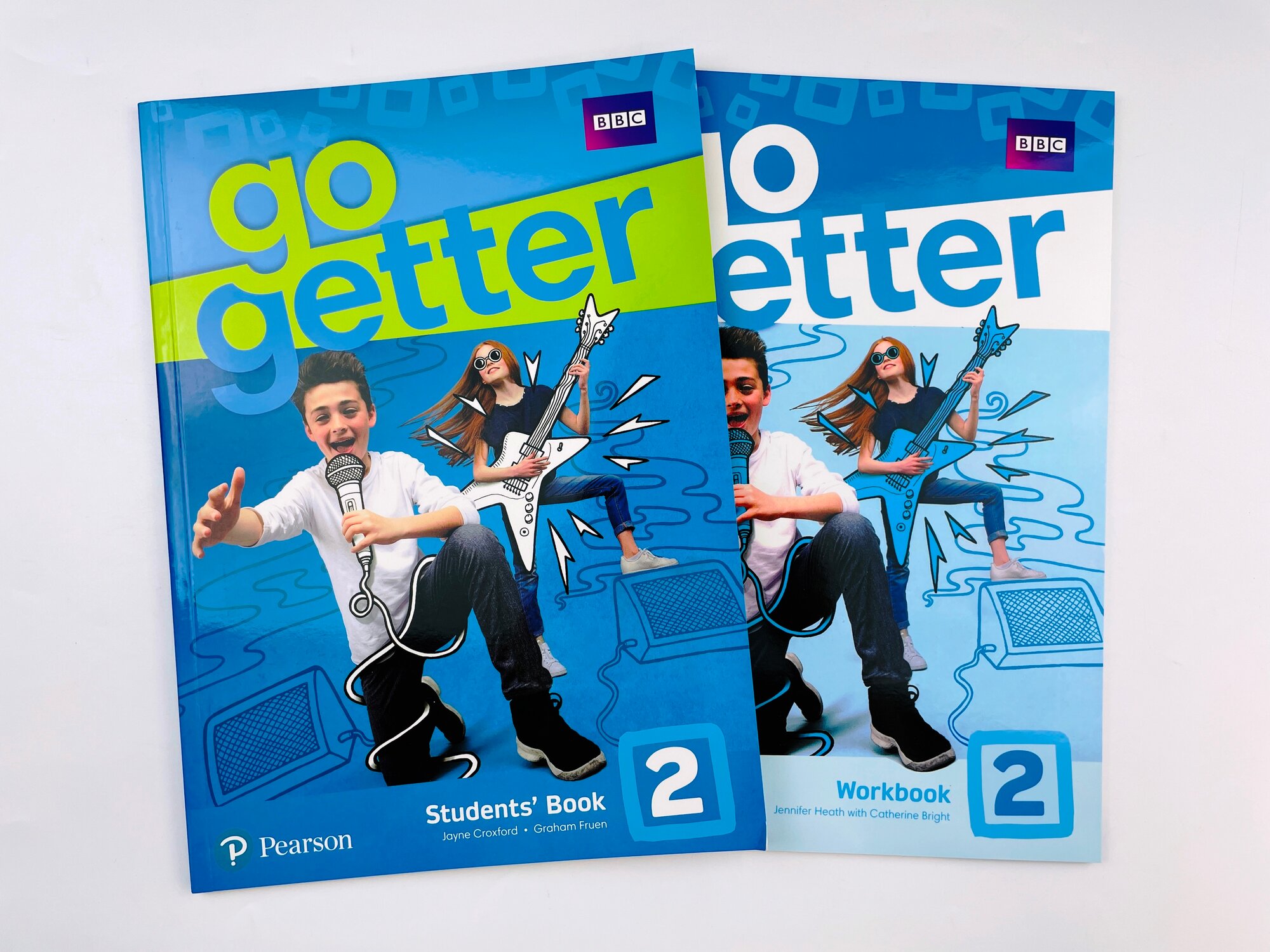 Комплект GoGetter 2: Students' Book + WorkBook набор учебник и рабочая тетрадь Go Getter Pearson