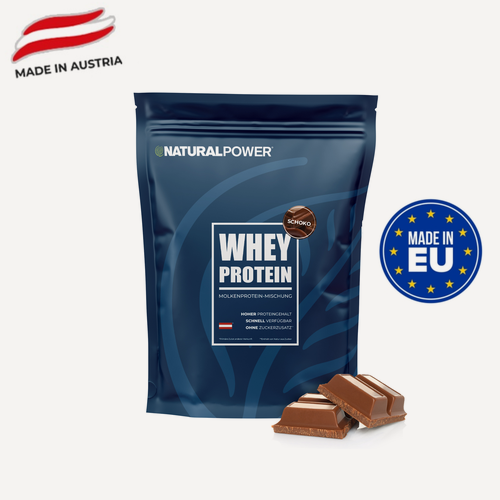 Изображение товара Сывороточный протеин Natural power 500 гр Шоколад, Австрия